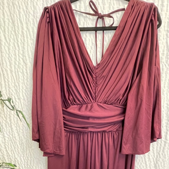 KOH KOH Plus Size Women's Long Bridesmaid Bridal Party Guest Cocktail Dress - Picture 8 of 11